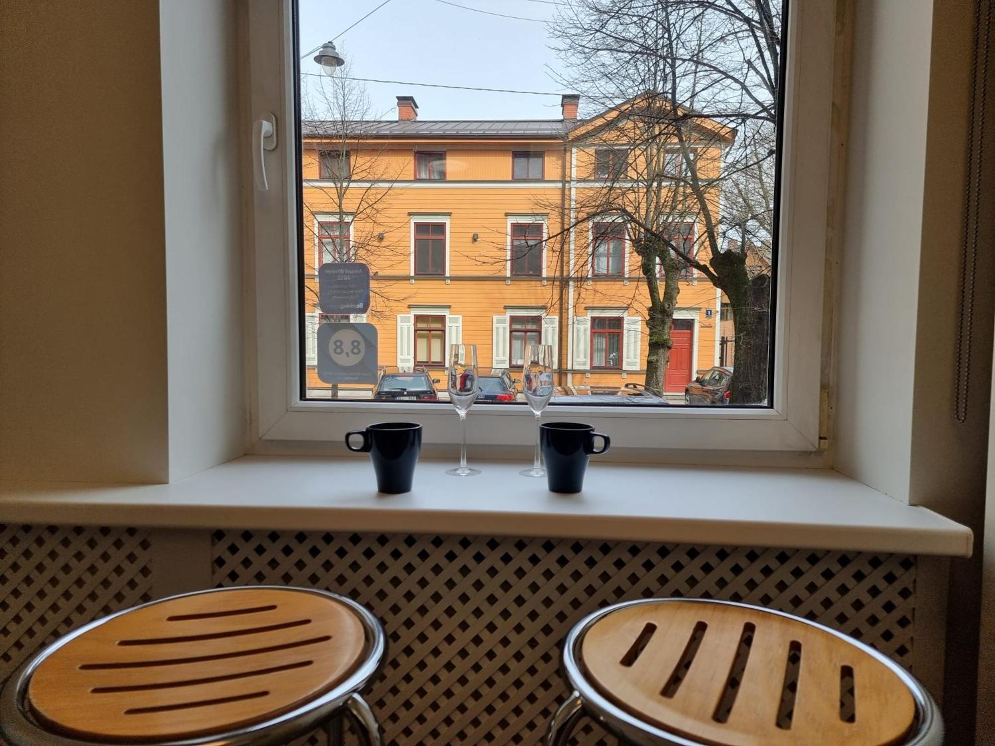 City Inn Riga Apartment, New Renovated In Quiet Center With Balcony With Parking Exterior photo